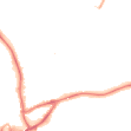 Night-time road noise heatmap for CV10 0DE