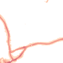 Night-time road noise heatmap for CV10 0DF