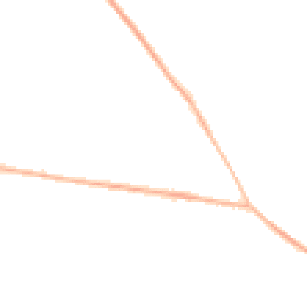 Night-time road noise heatmap for CV10 0JY