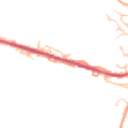 Daytime road noise heatmap for CV10 0PR
