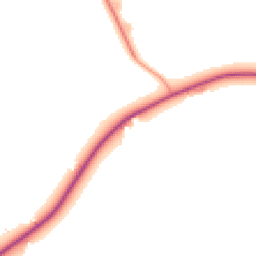 Daytime road noise heatmap for CV10 0QG