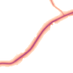 Daytime road noise heatmap for CV10 0QW