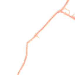 Daytime road noise heatmap for CV10 0RA