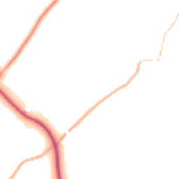 Daytime road noise heatmap for CV10 0RX