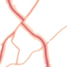 Daytime road noise heatmap for CV10 0SX