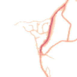 Daytime road noise heatmap for CV10 0UD