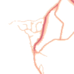 Daytime road noise heatmap for CV10 0UH