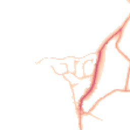 Daytime road noise heatmap for CV10 0UQ