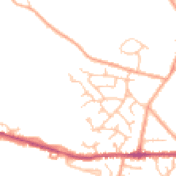 Daytime road noise heatmap for CV10 0XD