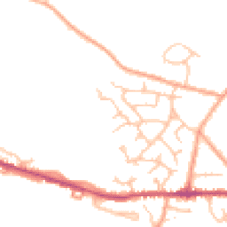 Daytime road noise heatmap for CV10 0XF