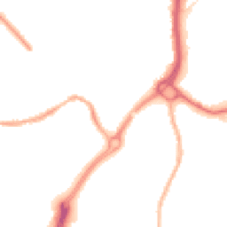 Night-time road noise heatmap for CV10 7BD