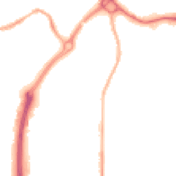 Night-time road noise heatmap for CV10 7BN