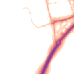 Daytime road noise heatmap for CV10 7PL