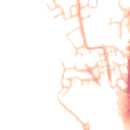 Daytime road noise heatmap for CV10 7SF