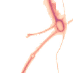 Night-time road noise heatmap for CV10 7SG