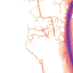 Daytime road noise heatmap for CV10 7SR