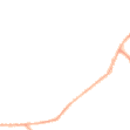 Night-time road noise heatmap for CV10 8ES