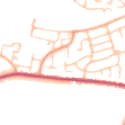 Daytime road noise heatmap for CV10 8PR