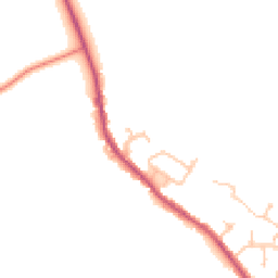 Daytime road noise heatmap for CV10 9GT