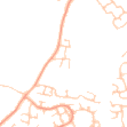 Daytime road noise heatmap for CV10 9GZ