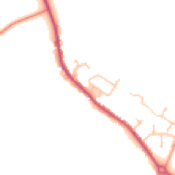 Daytime road noise heatmap for CV10 9PP