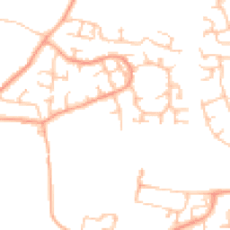 Daytime road noise heatmap for CV10 9PZ