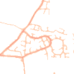 Daytime road noise heatmap for CV10 9QR