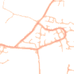 Daytime road noise heatmap for CV10 9QX