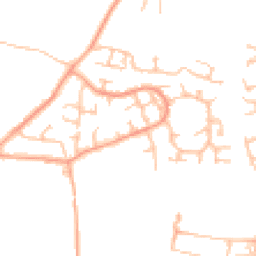 Daytime road noise heatmap for CV10 9RG