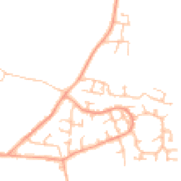 Daytime road noise heatmap for CV10 9RJ