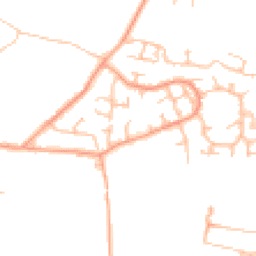 Daytime road noise heatmap for CV10 9RP