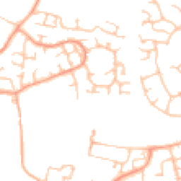 Daytime road noise heatmap for CV10 9RT
