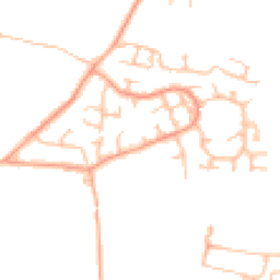 Daytime road noise heatmap for CV10 9RW