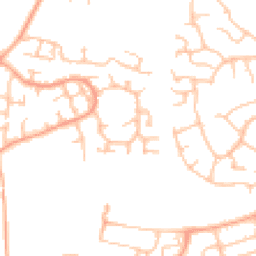 Daytime road noise heatmap for CV10 9SG