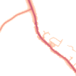 Daytime road noise heatmap for CV10 9SR