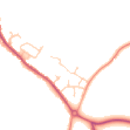 Daytime road noise heatmap for CV10 9TL