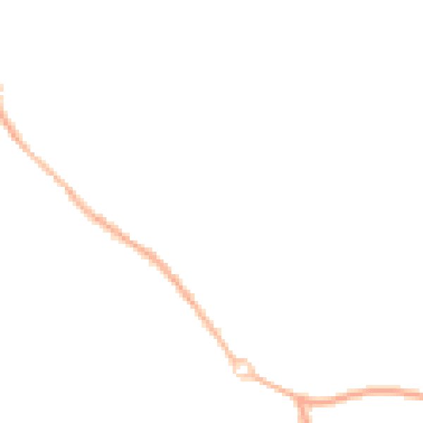 Night-time road noise heatmap for CV10 9TL
