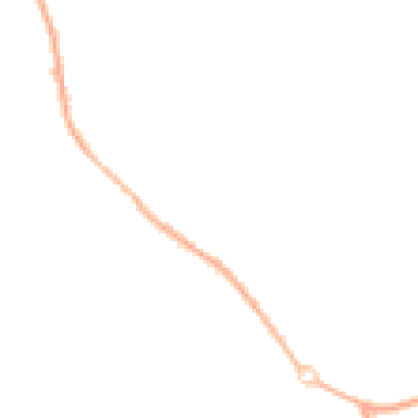 Night-time road noise heatmap for CV10 9TQ