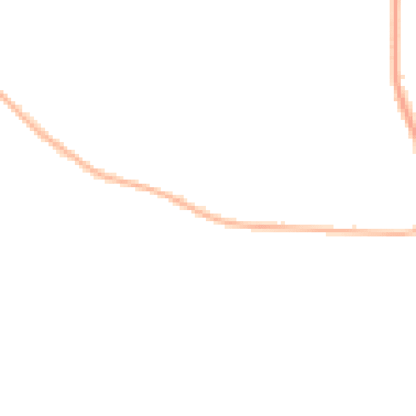 Night-time road noise heatmap for CV2 1AE