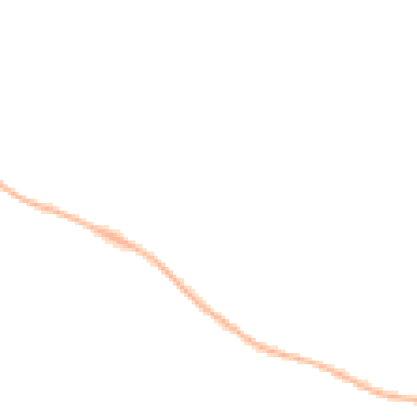 Night-time road noise heatmap for CV2 1BL