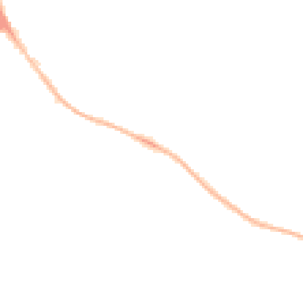 Night-time road noise heatmap for CV2 1BW