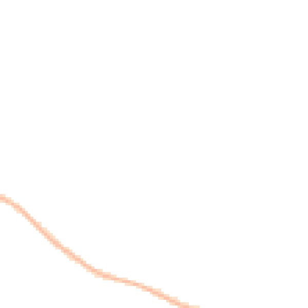 Night-time road noise heatmap for CV2 1DL