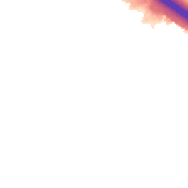 Night-time road noise heatmap for CV2 1HL