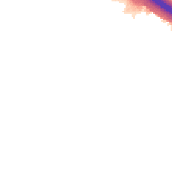 Night-time road noise heatmap for CV2 1SZ