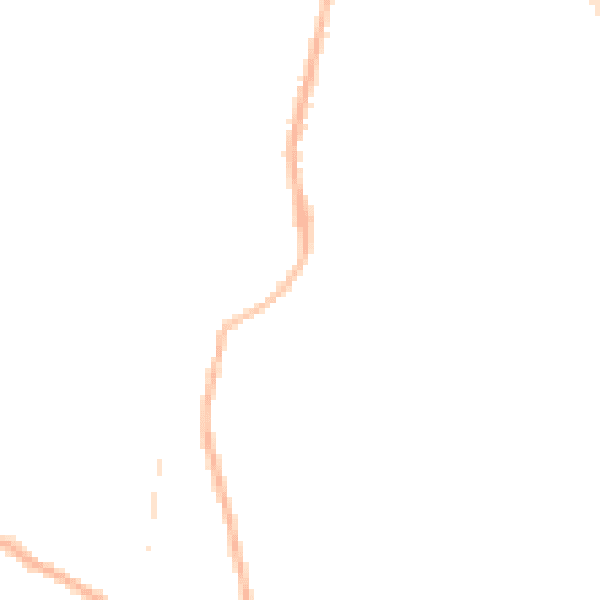 Night-time road noise heatmap for CV2 1UD