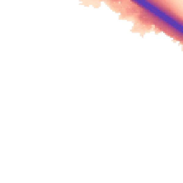 Night-time road noise heatmap for CV2 1UX
