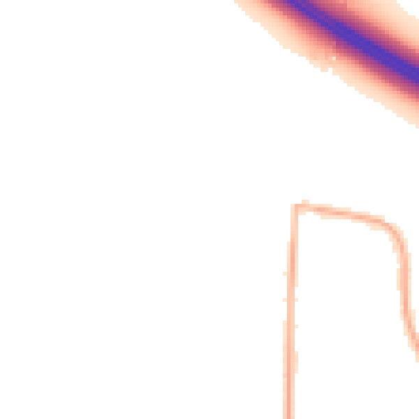 Night-time road noise heatmap for CV2 2GH