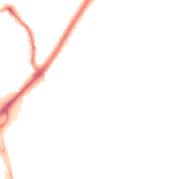 Night-time road noise heatmap for CV2 2PD