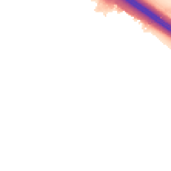 Night-time road noise heatmap for CV2 2RS