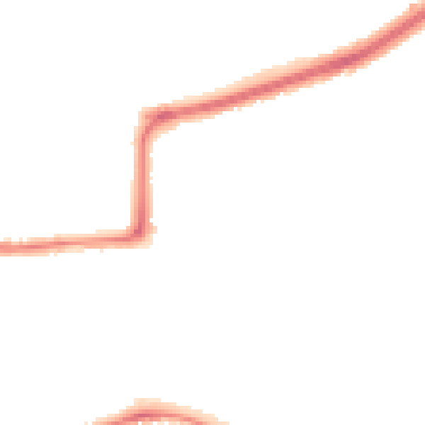 Night-time road noise heatmap for CV2 5HE